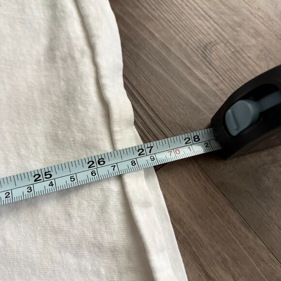 Vintage Paper Thin BURNOUT Blank T-Shirt Size M White 1980s Worn Distressed - Picture 12 of 12